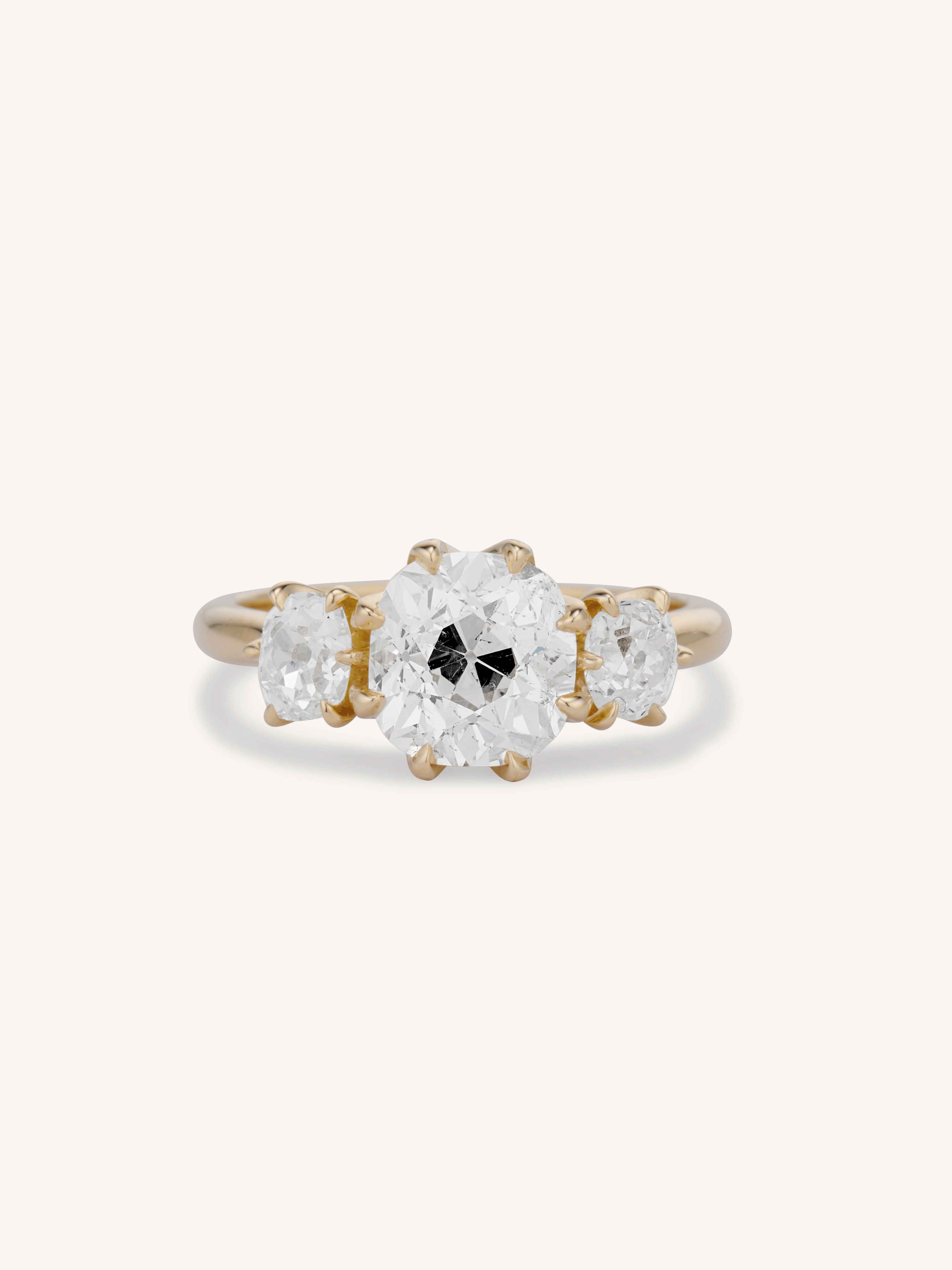 Low Profile Engagement Rings